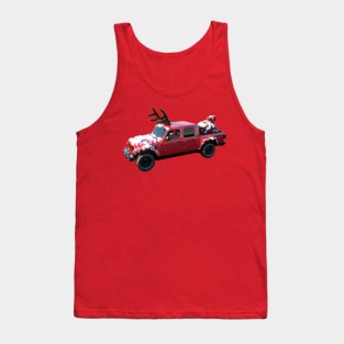 Santa Sleigh Tank Top